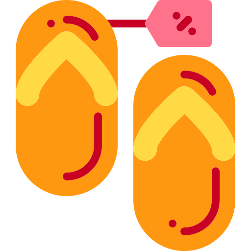 Flip flops Berkahicon Flat icon
