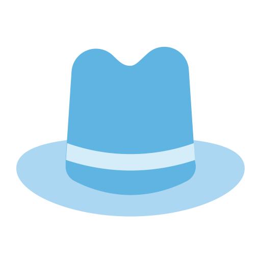 chapéu Generic Blue Ícone