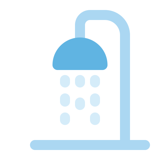 シャワー Generic Blue icon