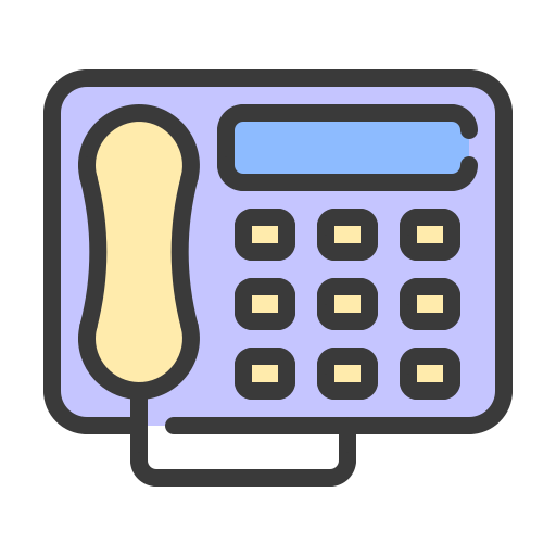 Teléfono Generic Outline Color icono
