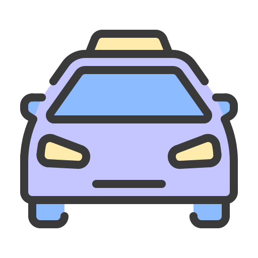 Taxi Generic Outline Color icono