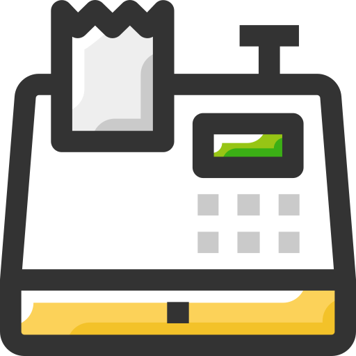 Cash register SBTS2018 Lineal Color icon