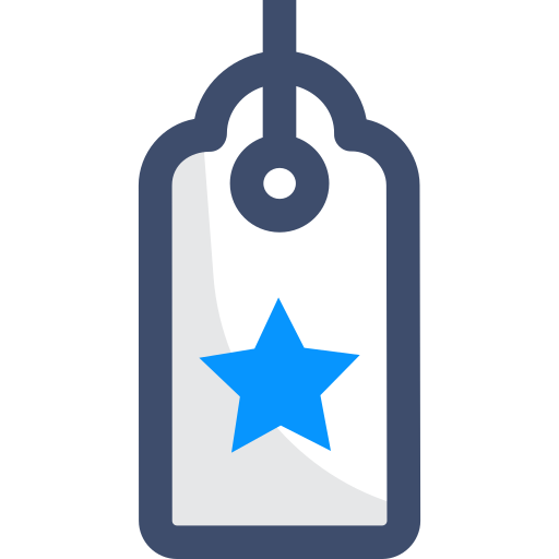 prijskaartje SBTS2018 Blue icoon