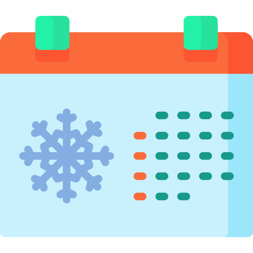 Calendar Special Flat icon