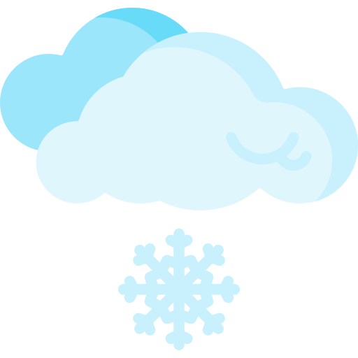 雪が降る Special Flat icon