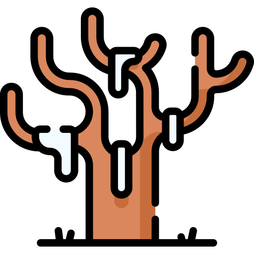 Dead tree Special Lineal color icon
