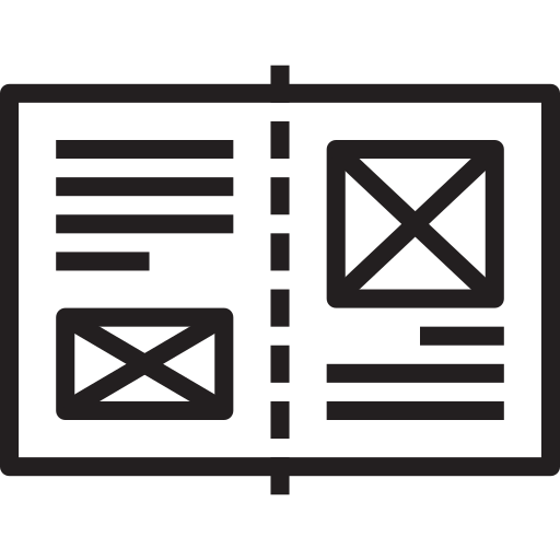 layout Generic Detailed Outline icon
