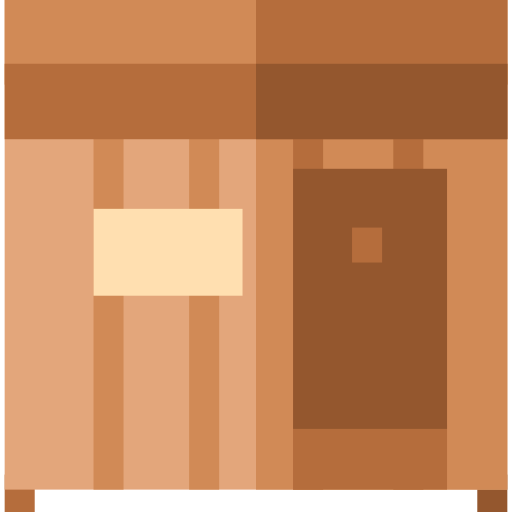 Sauna Basic Straight Flat icon