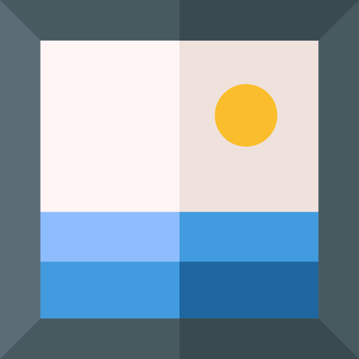 afbeelding Basic Straight Flat icoon