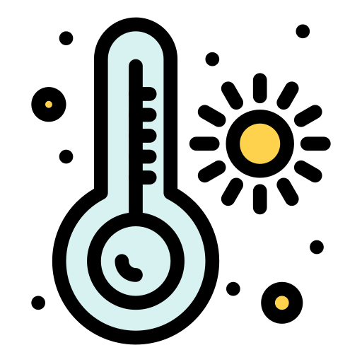 thermometer Flatart Icons Lineal Color icoon
