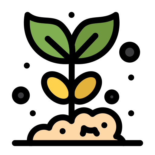 Plant Flatart Icons Lineal Color icon