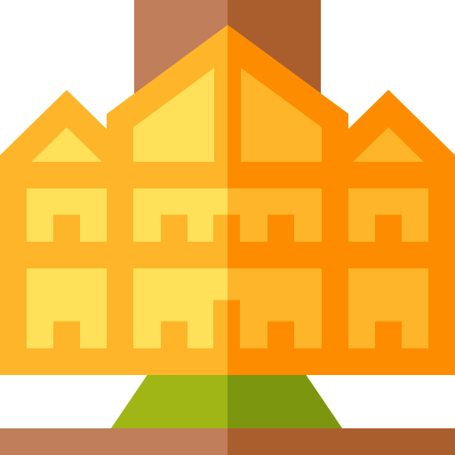 buckingham palace Basic Straight Flat icon