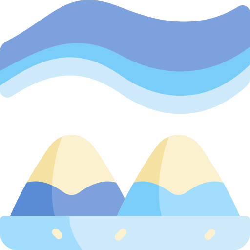 북극광 Kawaii Flat icon
