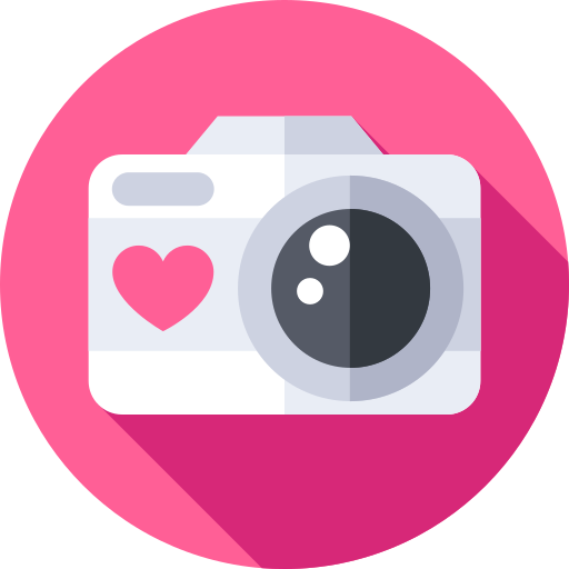カメラ Flat Circular Flat icon