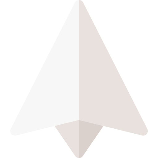 avión de papel Basic Rounded Flat icono