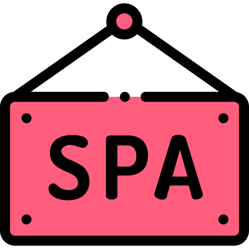 Spa Detailed Rounded Lineal color icon