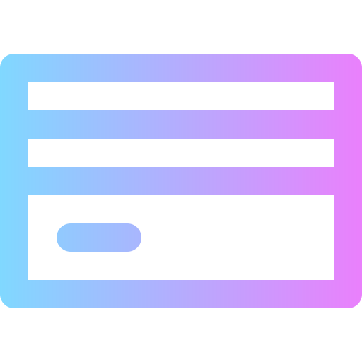 tarjeta de crédito Super Basic Rounded Gradient icono