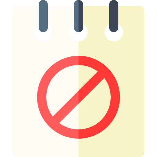 Note Basic Rounded Flat icon