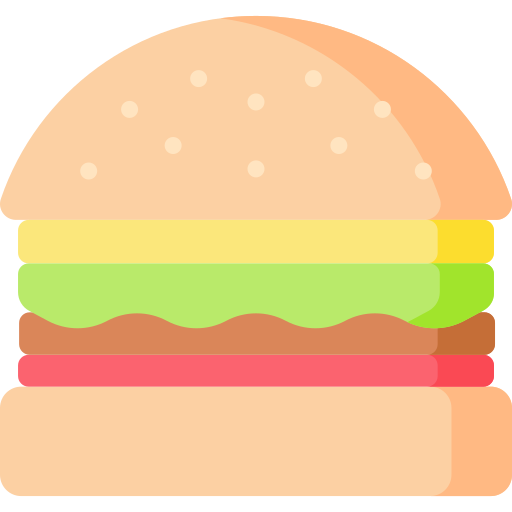 hamburguesa Special Flat icono