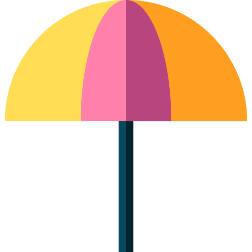 우산 Basic Straight Flat icon