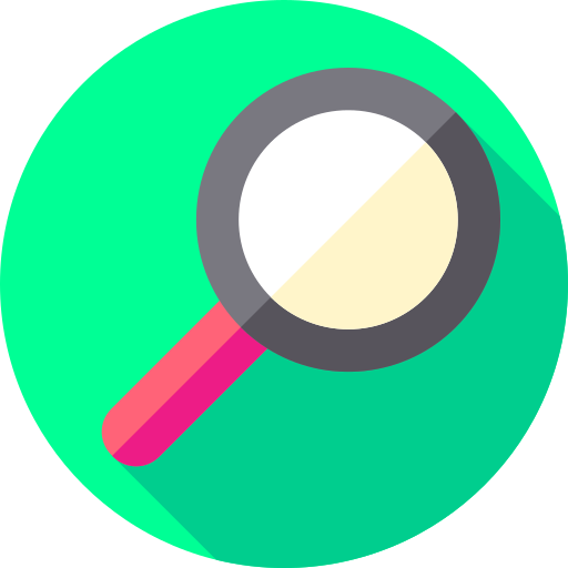 suche Flat Circular Flat icon