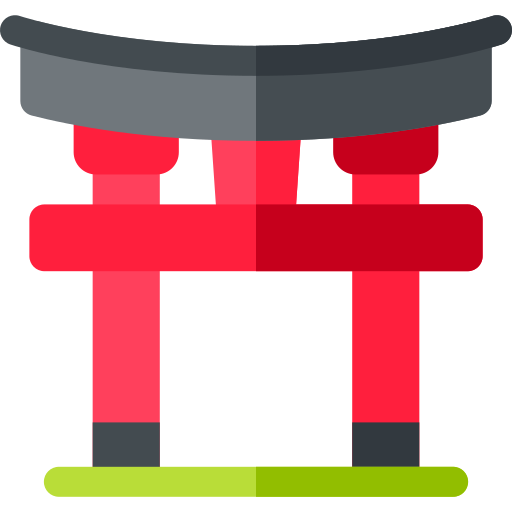 厳島神社 Basic Rounded Flat icon
