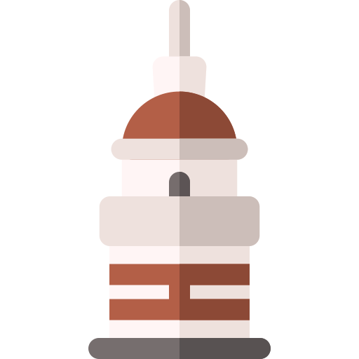 maiden's toren Basic Rounded Flat icoon