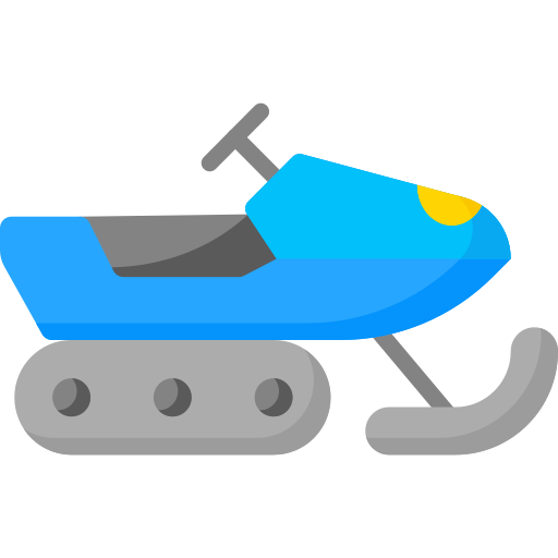 Snowmobile Special Flat icon