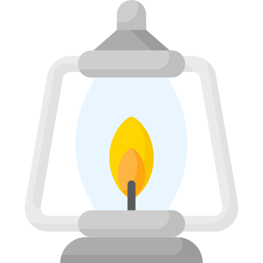 Kerosene lamp Special Flat icon