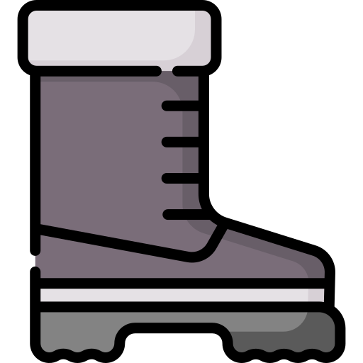 bota de nieve Special Lineal color icono
