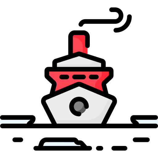 embarcacion Special Lineal color icono
