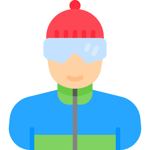 skifahrer Special Flat icon