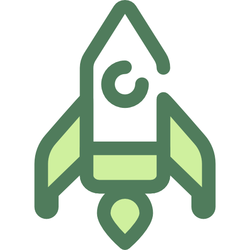 시작 Monochrome Green icon