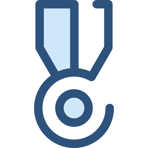 메달 Monochrome Blue icon