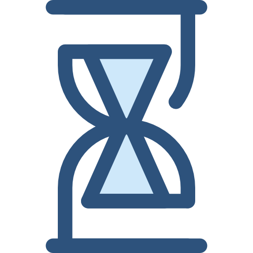 Песочные часы Monochrome Blue иконка