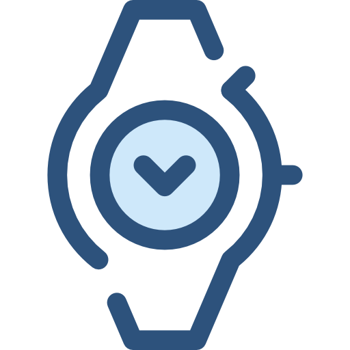 zegarek na rękę Monochrome Blue ikona