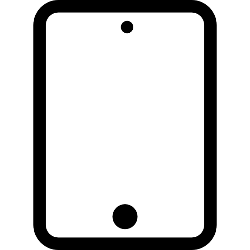 tablet Undertone Outline icoon