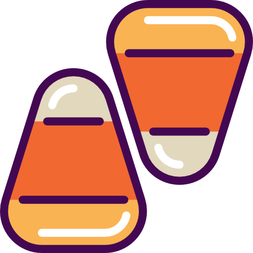 Candy corn Special Lineal color icon