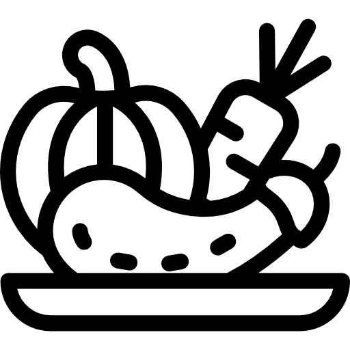 Vegetables Detailed Rounded Lineal icon