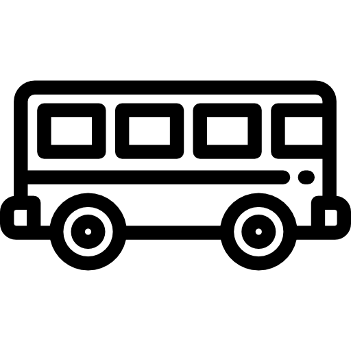 버스 Detailed Rounded Lineal icon