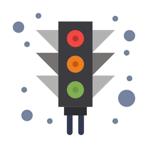 Traffic light Flatart Icons Flat icon