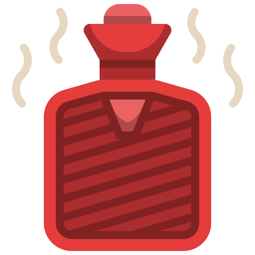butelka gorącej wody Generic Flat ikona