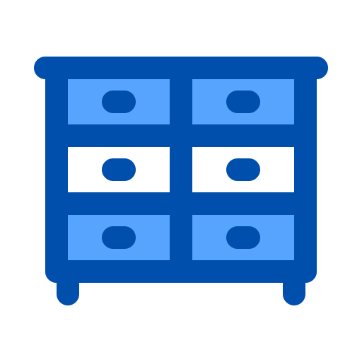 Cabinet Generic Blue icon