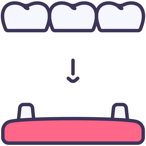 Dental Victoruler Linear Colour icon