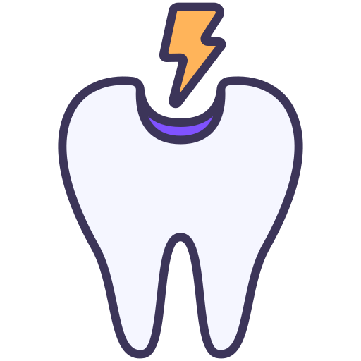 caries dental Victoruler Linear Colour icono