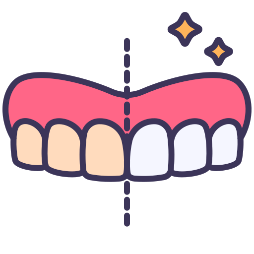 blanqueamiento dental Victoruler Linear Colour icono