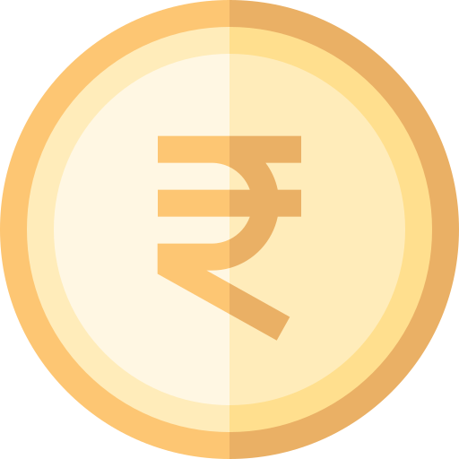 rupia Basic Straight Flat ikona