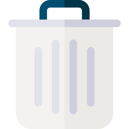 Garbage Basic Rounded Flat icon