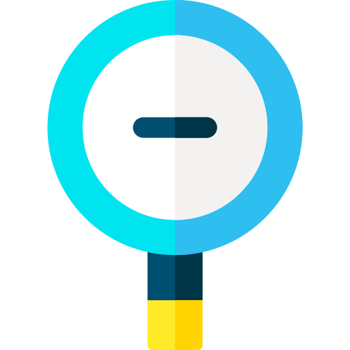 축소 Basic Rounded Flat icon