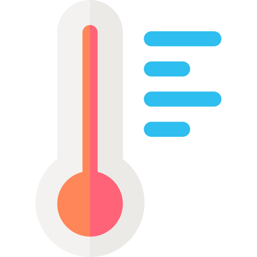 온도 Basic Rounded Flat icon